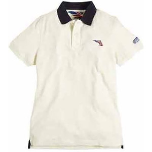 Musto STGBR GRAPHIC Polo Shirt - Antique Sail White STGBR0260